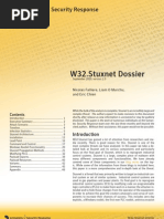 Download w32 Stuxnet Dossier by elabir SN39390337 doc pdf