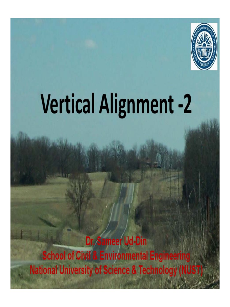 12 Vertical Alignment 2 | Download Free PDF | Civil Engineering ...