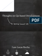 Thoughts On Gjs-Based Development: Desktop Summit 2011