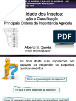 Classificação de Ordens de Insetos