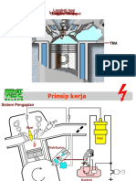 Prinsip Kerja: Prinsip Kerja Engin 4 Tak Langkah Isap Langkah Kompresi Langkah Usaha Langkah Buang