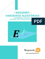 Variáveis Aleatórias PDF