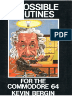 (Ebook - Commodore Computers) Impossible Routines For The c64 PDF
