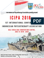 The Indonesian Physiotherapy Association Proudly Present:: ICIPA 2018