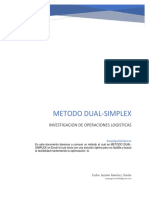 Dualidad Simplex