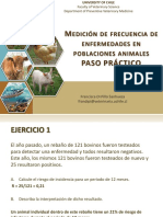 M Paso Práctico: Edición de Frecuencia de Enfermedades en Poblaciones Animales