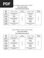 Jadual Gerak Gempur Sib 2011