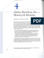 Case Study For Marketing Management Harley Davidson