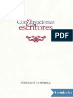 Conversaciones con escritores: una indagación sobre el proceso creativo en la literatura