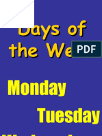 CULTU - ASB01 - Days of The Week