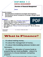 FINANCIAL MANAGEMENT OVERVIEW