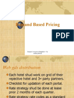 Demand Based Pricing