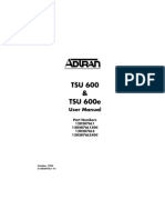 TSU600 Manual