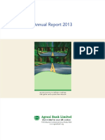 Annual Report 2013 of Agrani Bank Limited