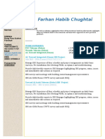 Farhan Habib (Team Lead-Supervisor) CV