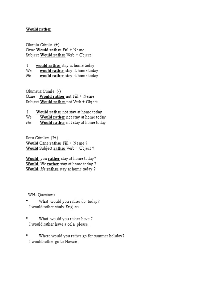 28-English-Les - 28 - Would Rather | PDF | Language Arts & Discipline ...