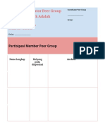 Jurnal Koordinator Peer Group - Level 7