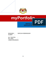 Templat Kosong PKPA MyPortfolio PENYELIA ASRAMA