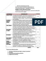 Proyecto final de Ing. de Procesos: Rubrica y técnicas