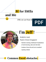 Power BI For SMEs and Me