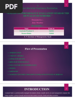 Performance of Mutual Fund selected sachems PPT