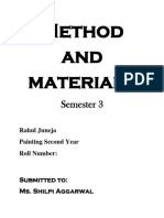 Method and Material
