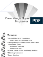 Career Theory - Organisational Perspectives
