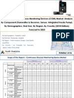 Sample Global Continuous Glucose Monitoring Devices Market (2018-23)