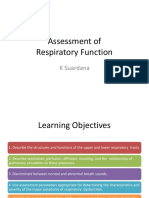 Assessment of Respiratory Function