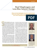 Roof Diaphragms and Low-Rise Seismic Design