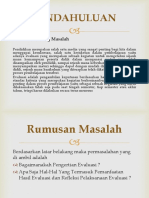 Makalah Evaluasi Program Pengajaran