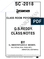 ET HA N: Class Room Psychology
