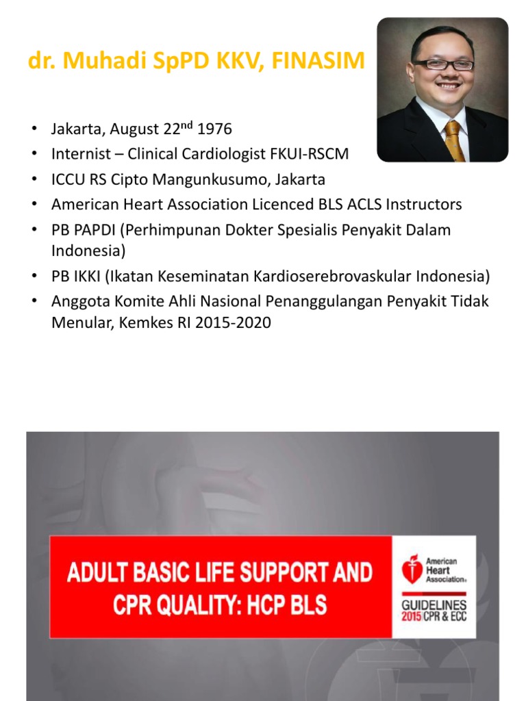 BLS-ACLS AHA 2015 Update Hipgabi Jan 2018 | PDF | Cardiopulmonary ...