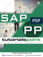 Sap PP Tutorial