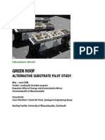 Green Roof: Alternative Substrate Pilot Study