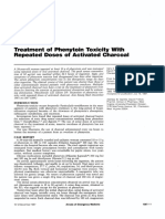 Treatment of Phenytoin Toxicity With Repeated Doses of Activated Charcoal