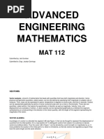 Advanced Engineering Mathematics: Submitted By: Jeb Gumban Submitted To: Engr. Jocelyn Domingo