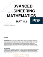 Advanced Engineering Mathematics: Submitted By: Jeb Gumban Submitted To: Engr. Jocelyn Domingo