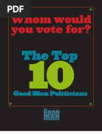 Download Good Men Top Ten Politicians by GoodMenProject SN39395846 doc pdf