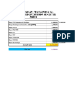 Rincian Biaya Kampus Sampai Selesai