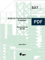 Guia para Riesgo de Incendio en Transformadores