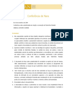 Conferencia de Nara 1994.pdf