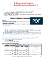 Chapitre 8 Radioactivité Et Réactions Nucléaires