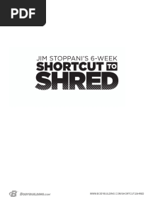 Shortcut To Shred Ebook Revised 9-9-2015 PDF