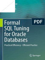 Formal SQL Tuning