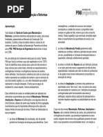 Introdução Da Tabela de Manutenção