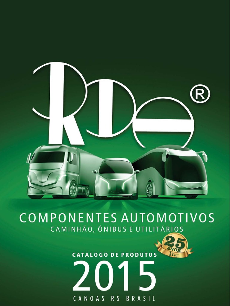 Catalogo RDA PDF | PDF | Tecnologia de veículos | Fabricantes de automóveis