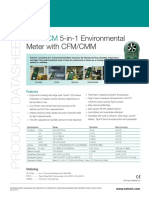 5-In-1 Environmental Meter With CFM/CMM: Features