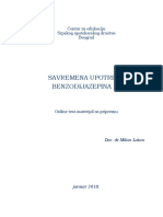 Materijal Za Pripremu - Savremena Upotreba Benzodijazepina