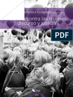 Violencia Contras Las Mujeres, Discurso y Justicia (2016, Editorial de La Universidad de La Plata)